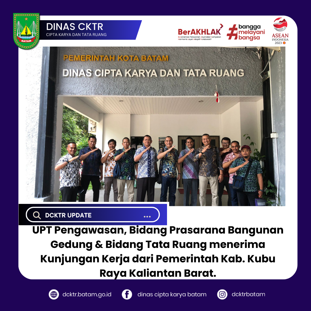 UPT Pengawasan Bidang Prasarana Bangunan Gedung Bidang Tata Ruang