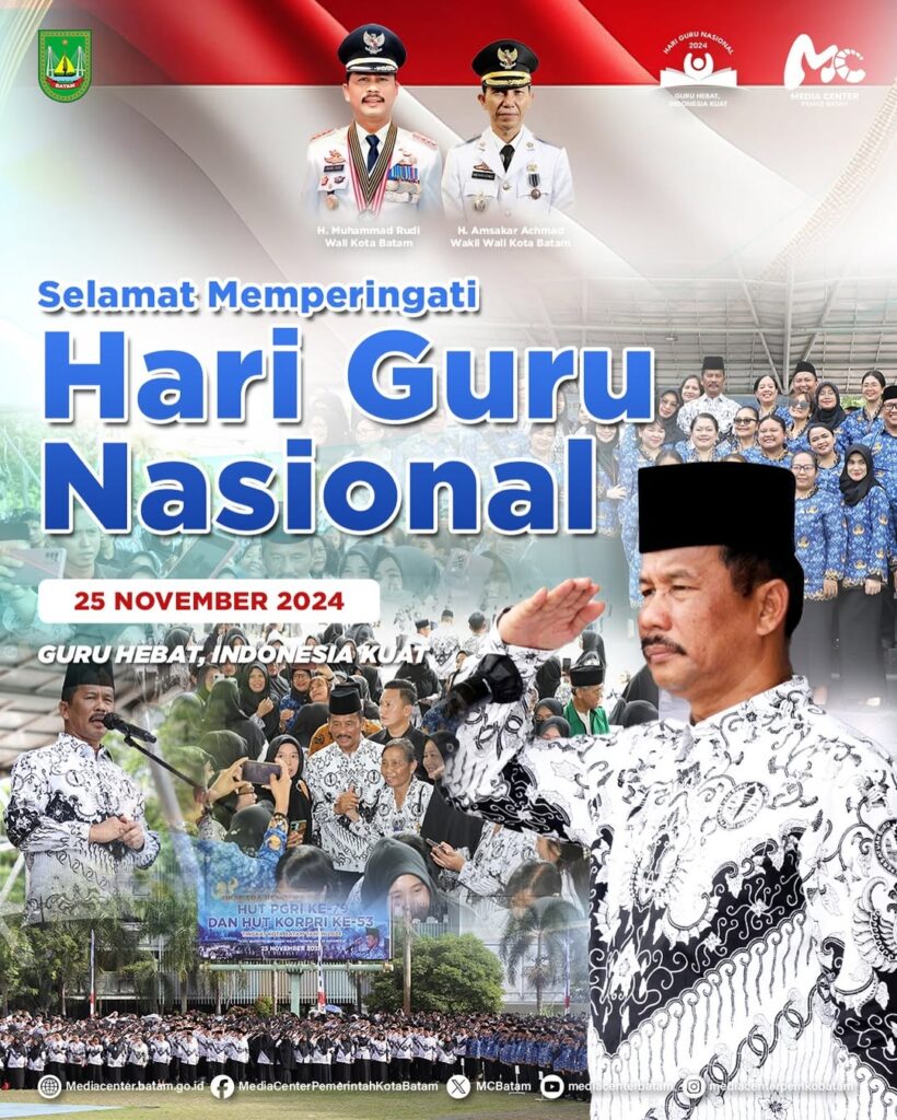 Selamat Memperingati Hari Guru Nasional Tahun 2024 Sekaligus Hari Ulang ...